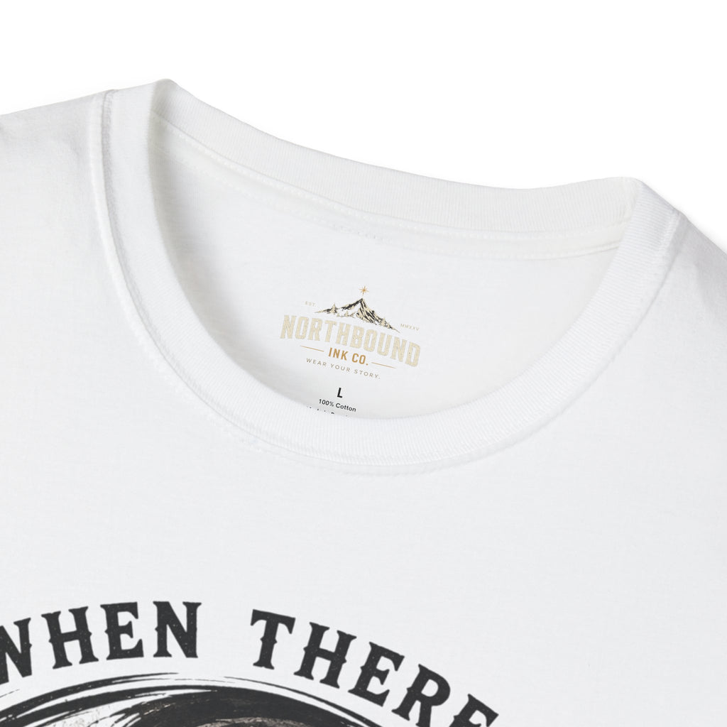 Warrior Yin Yang T-Shirt — "When There Is No Enemy Within" Inspirational Graphic Tee