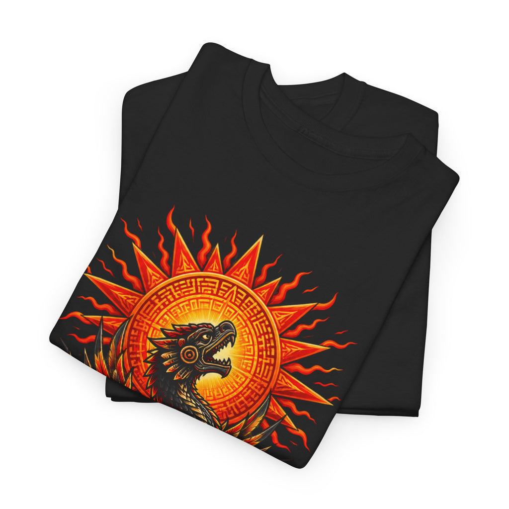 Dragon Sun T-Shirt — Fiery Serpent Graphic Tee