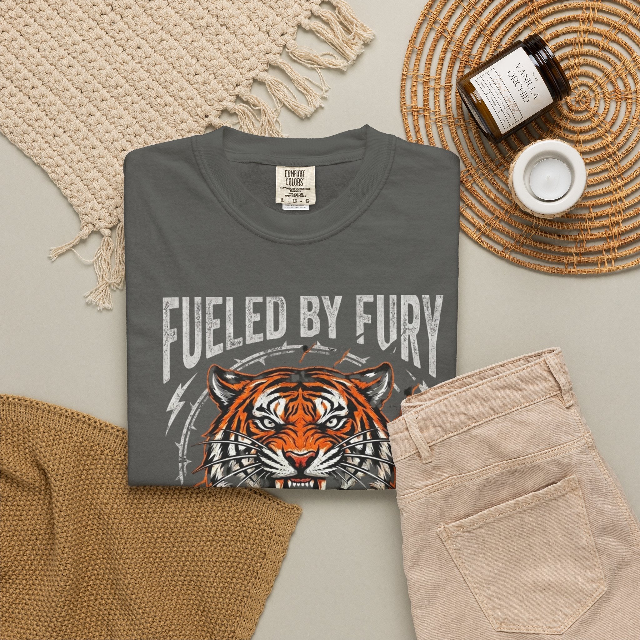 Fueled By Fury Tiger T-Shirt