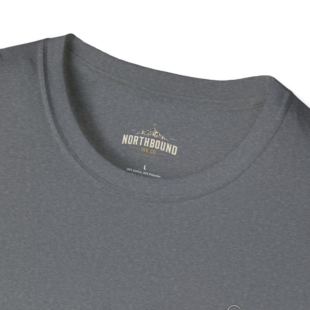 Crocodile & Compass T‑Shirt — Nautical Adventure Graphic Tee