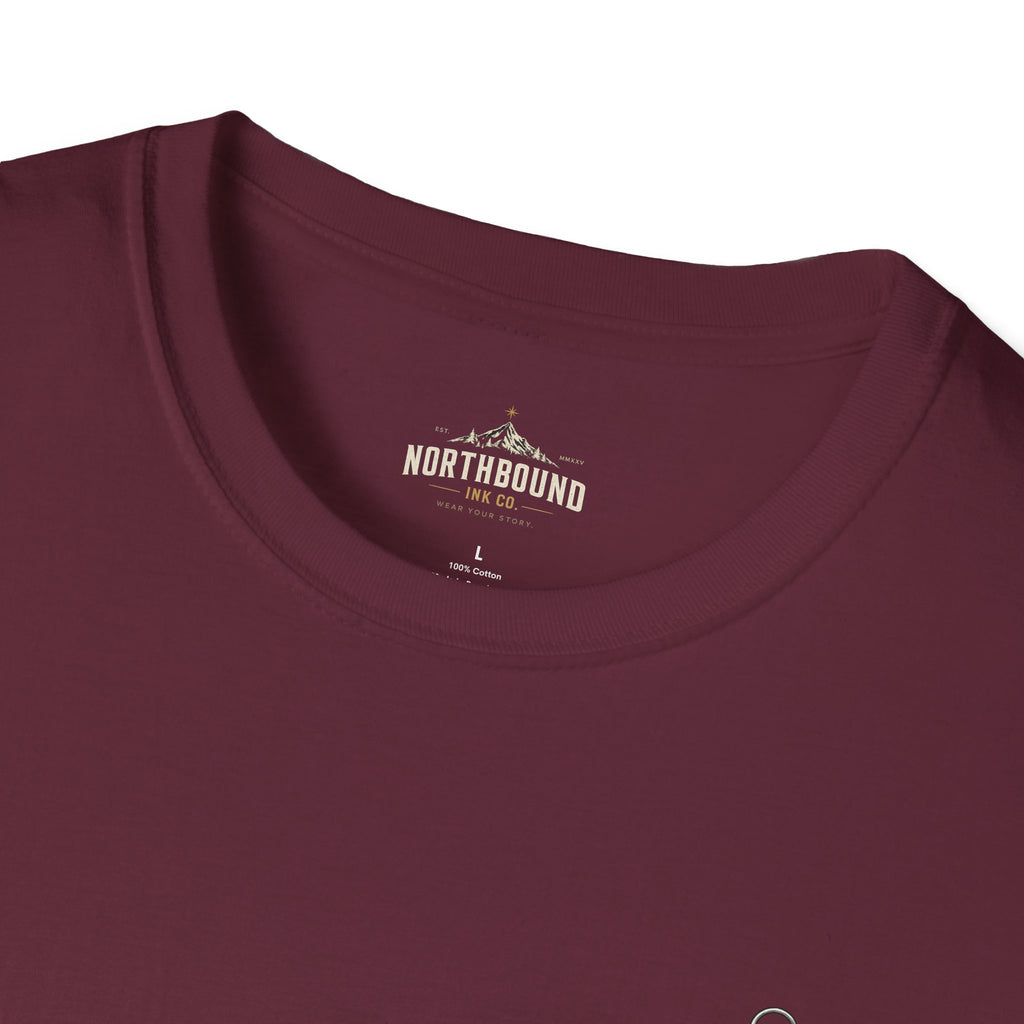 Crocodile & Compass T‑Shirt — Nautical Adventure Graphic Tee