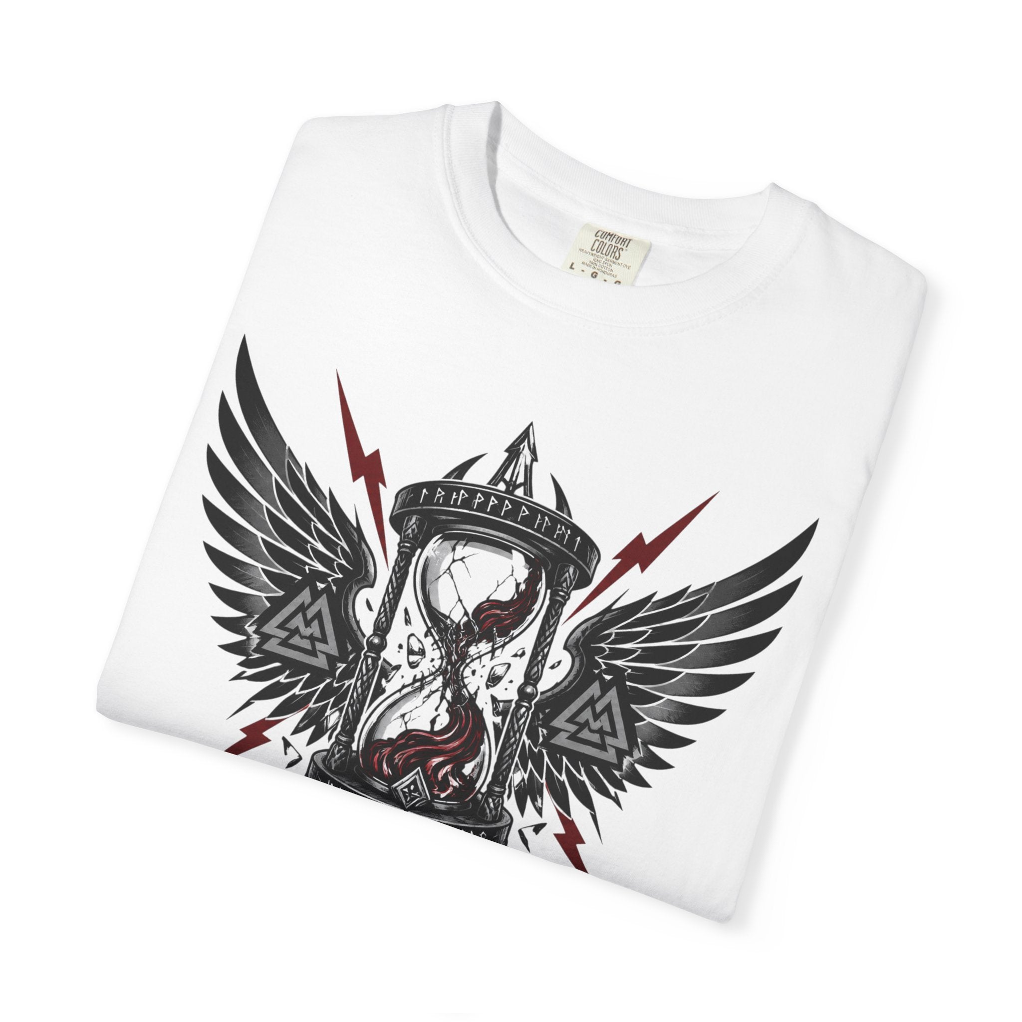 Fear Not Death Hourglass Graphic T-Shirt