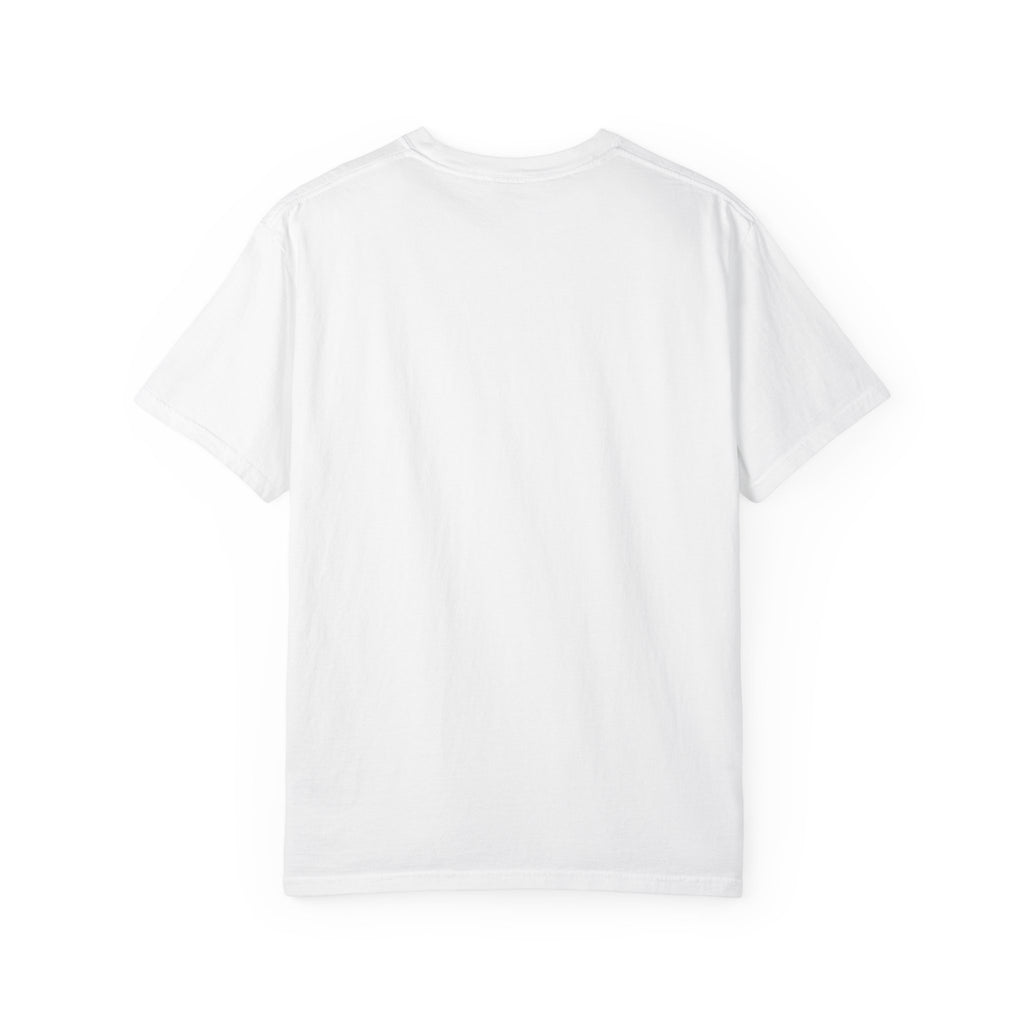 Sword & Flame Graphic T-Shirt — "A Sword Is Polished By Fire"