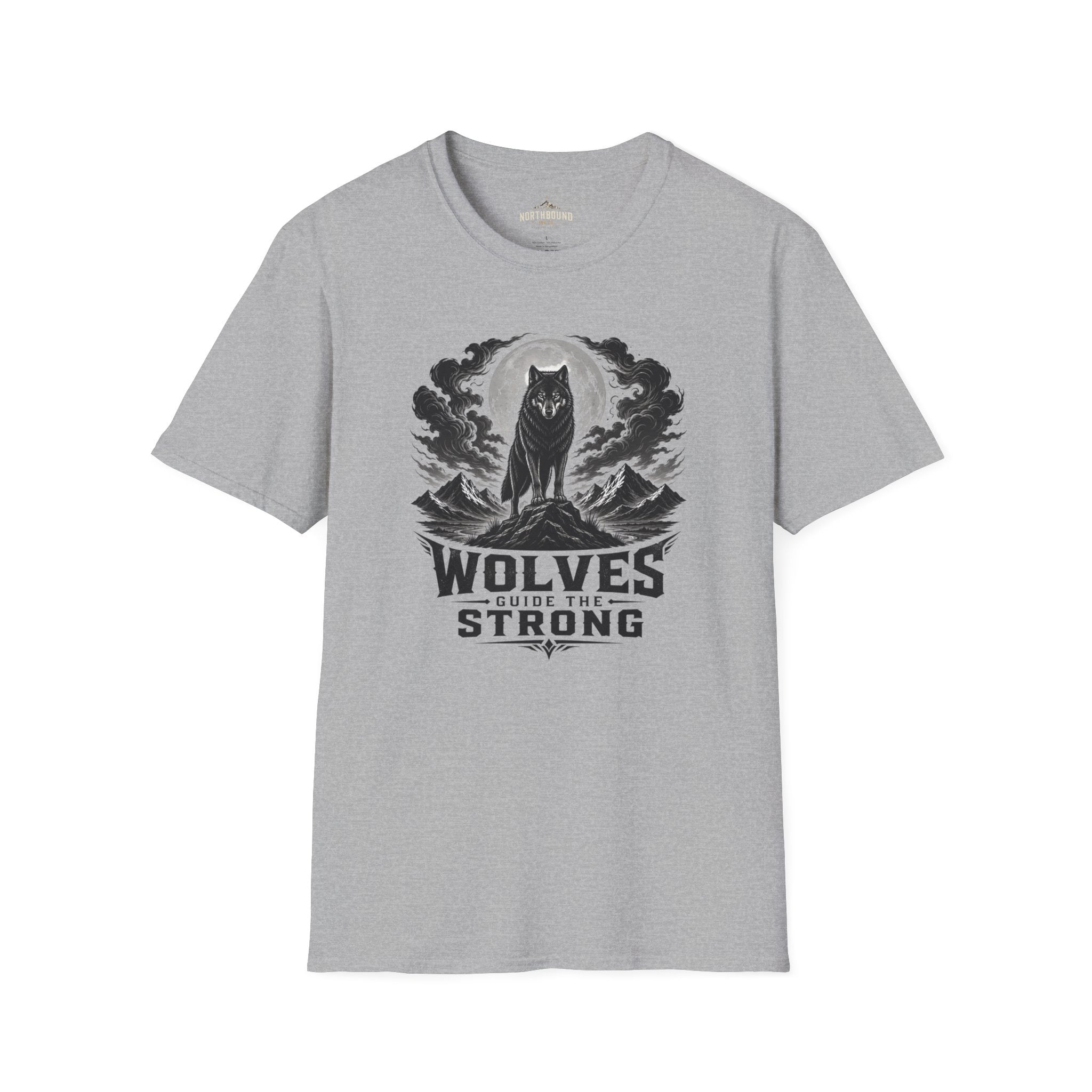 Wolf Moon T-Shirt — 'Wolves Stay Strong' Graphic Tee for Nature & Pack-Loyal Fans