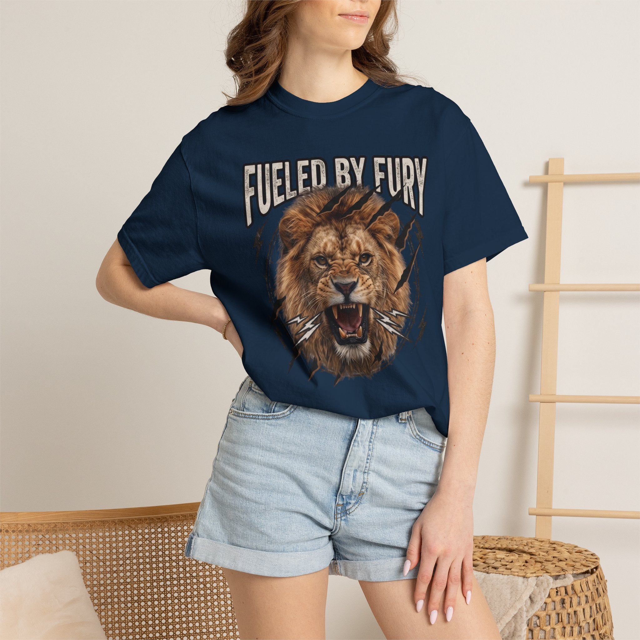 Fueled By Fury Lion T-Shirt
