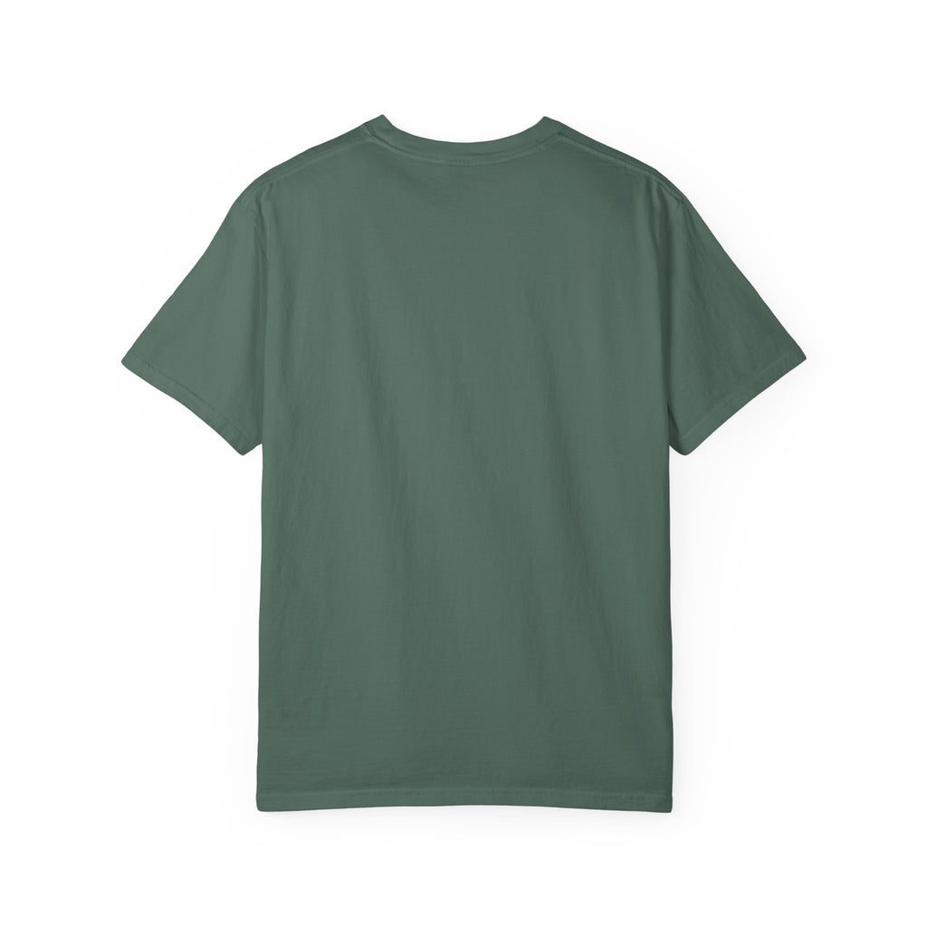 Sword & Flame Graphic T-Shirt — "A Sword Is Polished By Fire"
