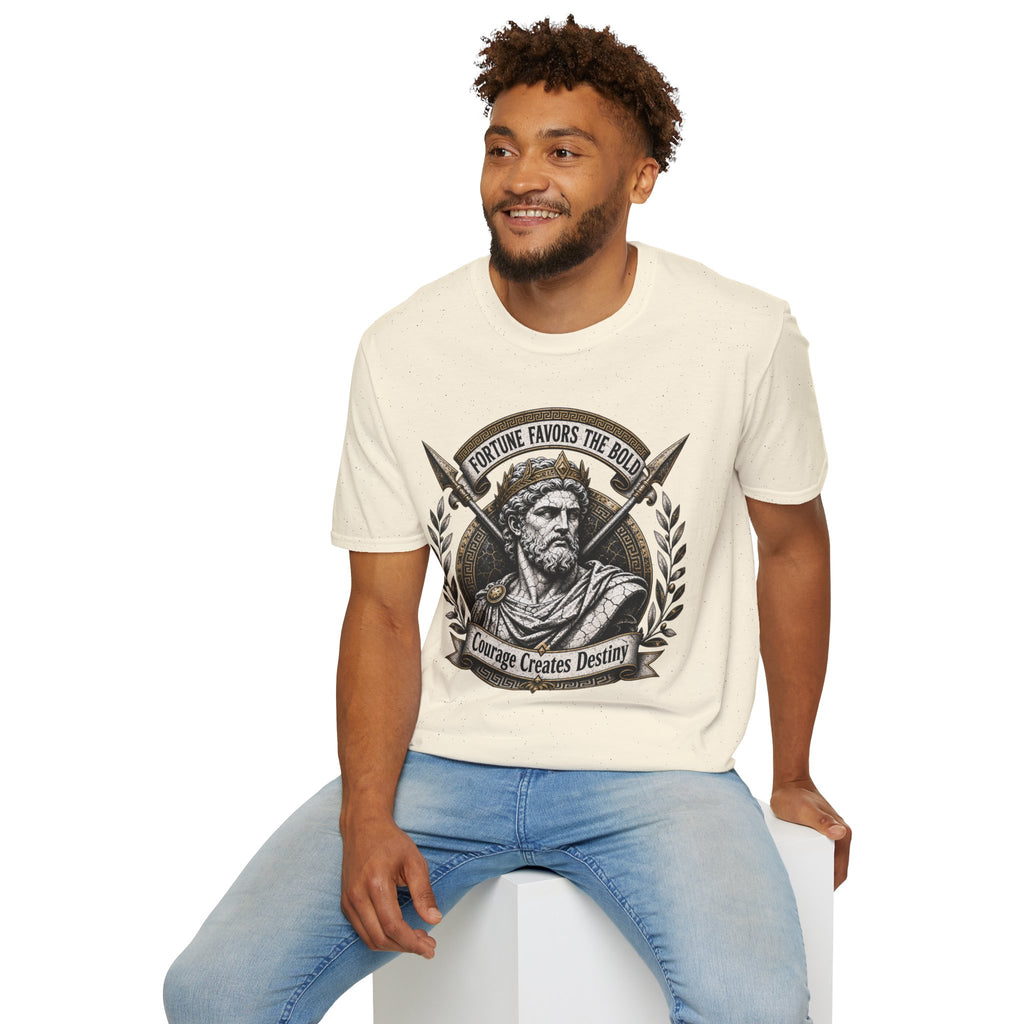 Fortune Favors The Bold T-Shirt — Viking/Norse Warrior Graphic Tee