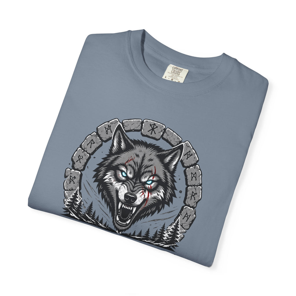 Wolf Head T-Shirt — "Where Wolf Ears Are, Wolf Teeth Are Near" Graphic Tee